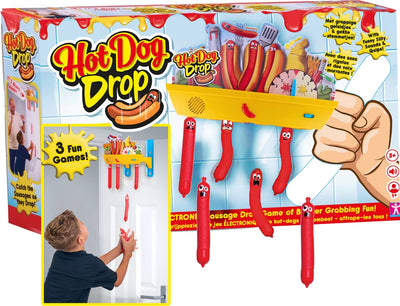 Jeu de chute de hot-dog Gear2play - attrapez les saucisses qui tombent - jeu d'action familial amusant