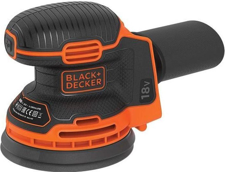 Black+decker 18v ​​​​​​ponçage excentrique m. sans batterie ni chargeur - bdcros18n-xj