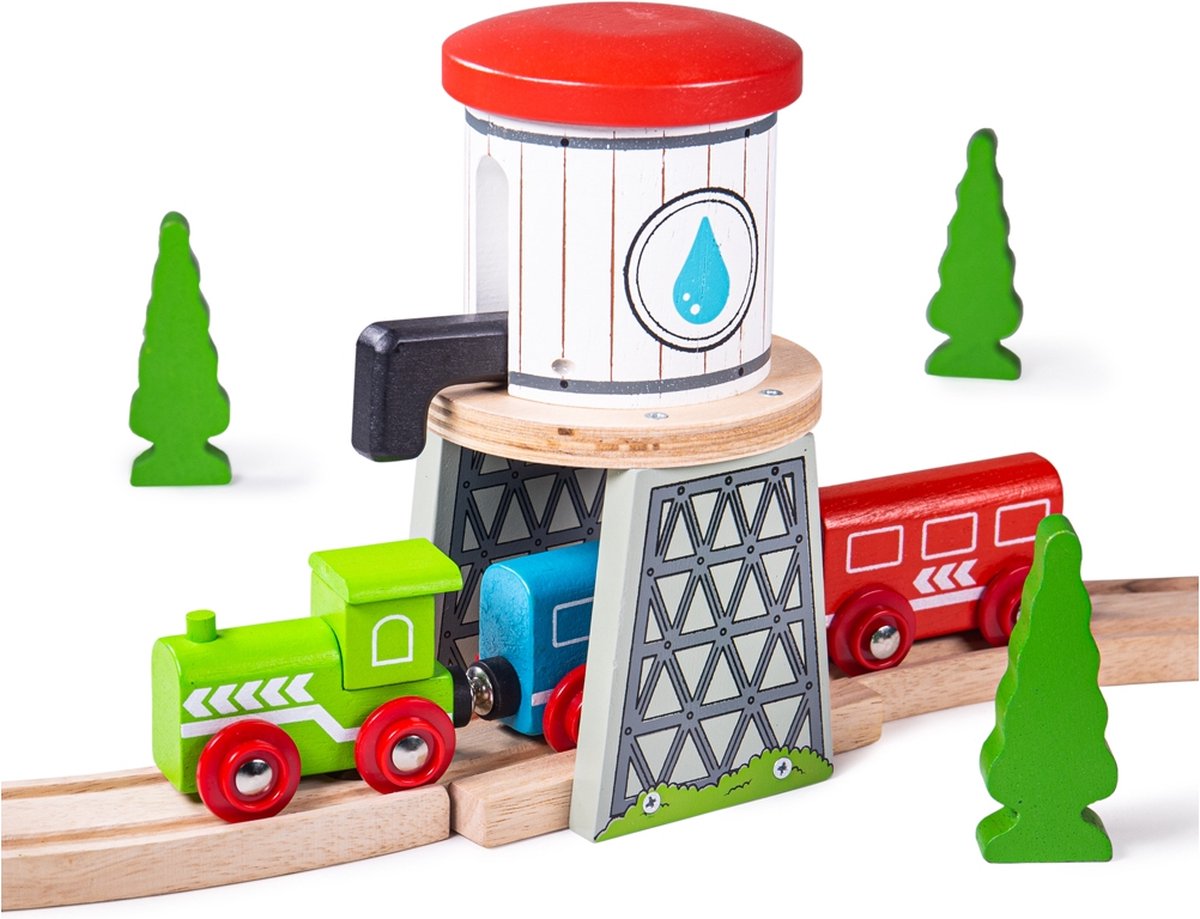 Bigjigs Wooden Rails Tower