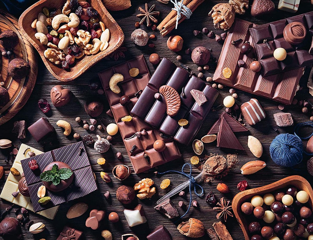 Ravensburger puzzle chocolat - 2000 pièces puzzle art.