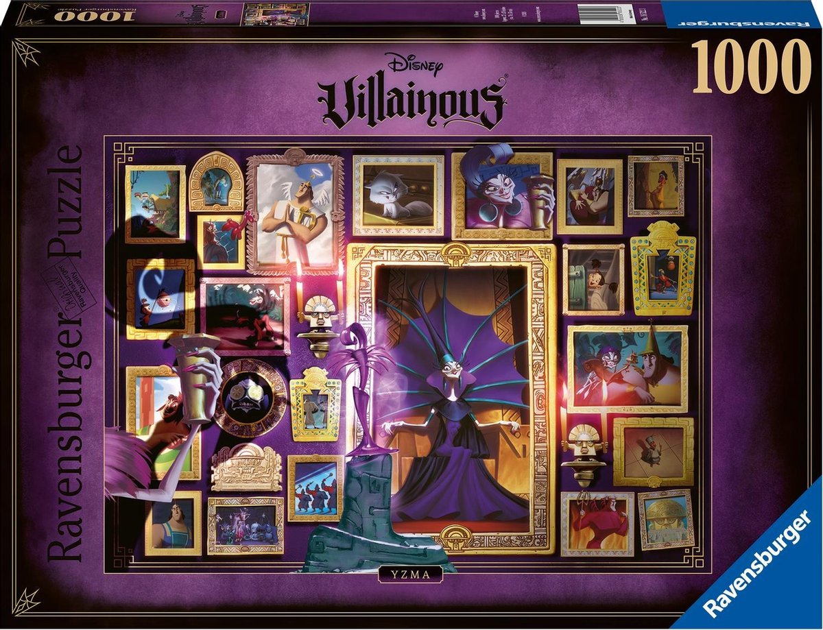 Ravensburger puzzle Disney méchant : Yzma - puzzle - 1000 pièces