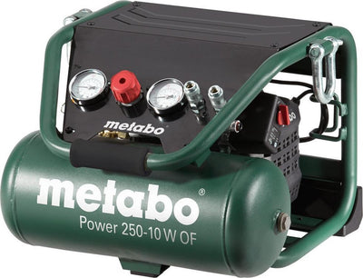 Metabo puissance 250-10 w ou compresseur - 1500w - 10 bar - 10l - 100 l min
