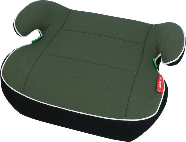 Rehausseur Carkids i-size sam - conforme à la norme i-size r-129 - pour enfants de 125-150 cm - housse amovible et lavable - installation flexible - vert noir