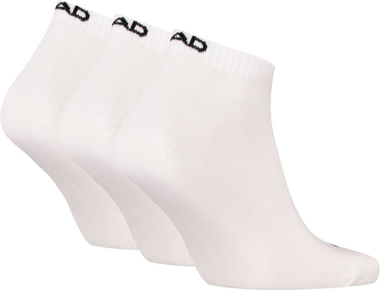 Head - unisexe - chaussettes pour baskets tous sports - entraînement - paquet de 3 - taille 39-42