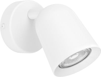Spot Eglo camaldoli - gu10 - 8,5 cm - blanc - inclinable