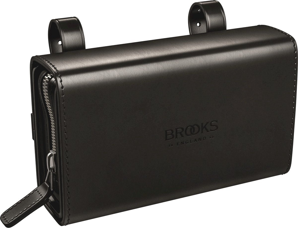Brooks Saddle Bag - Black - D -Shapt - sac pratique - H11xb17xd6cm