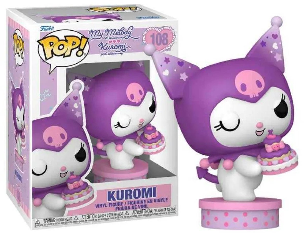 Funko Hello Kitty Kuromi Vinyl Figure 108 Unisexe Pop! - neutre - standard