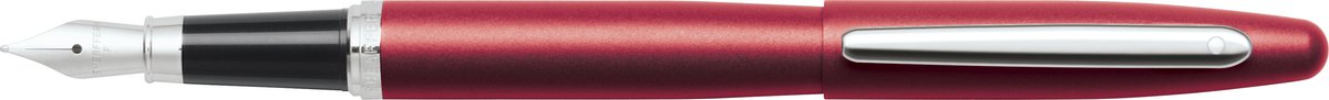 Stylo plume Sheaffer - vfm e9403 - m - nickelé rouge excessif - sf-e0940353