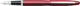 Stylo plume Sheaffer - vfm e9403 - m - nickelé rouge excessif - sf-e0940353