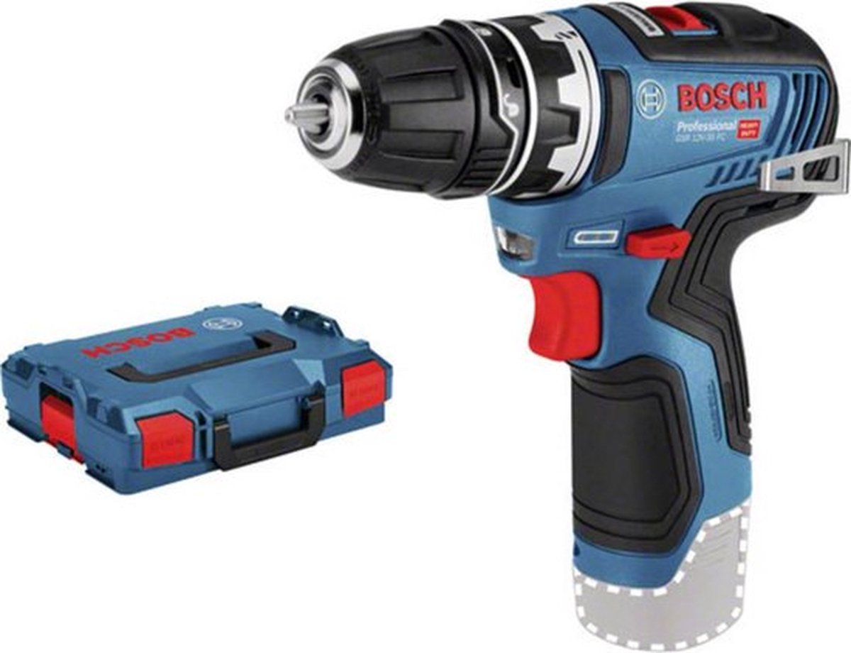 Bosch professional gsr 12v-35 fc perceuse-visseuse sans fil flexiclick 12v corps de base + 1x accessoire en l-boxx - 06019h3002