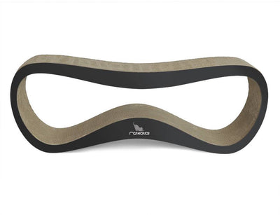 Mykotty paresseux - griffoir - noir - 75cm x 25cm
