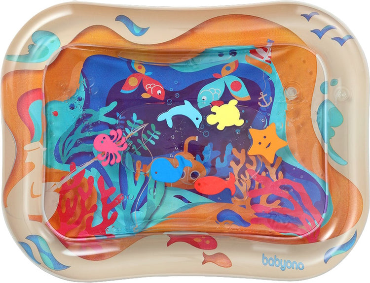 Tapis d'eau gonflable Babyono baby ono récif de corail