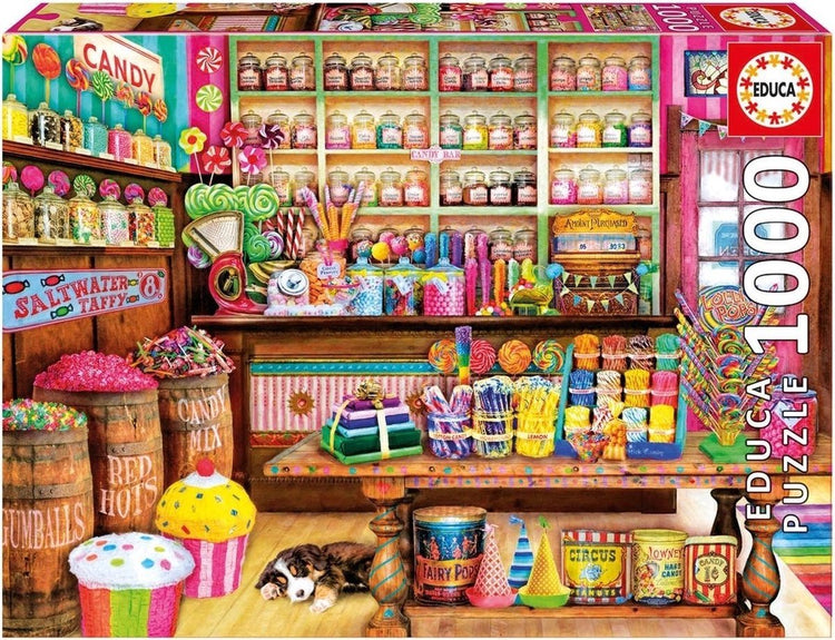 Educa borras - magasin de bonbons puzzle 1000 pièces