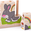 Bigjigs Puzzle en bois en bois, 10e.