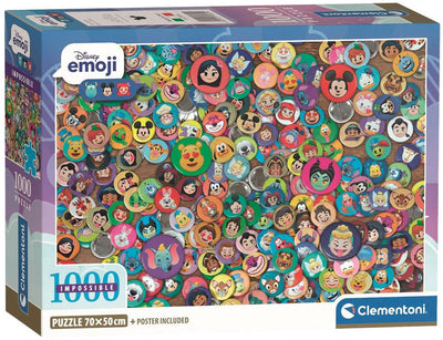 Clementoni - puzzle - 1000 pièces - personnages classiques - puzzle pour adultes - licence série spéciale
