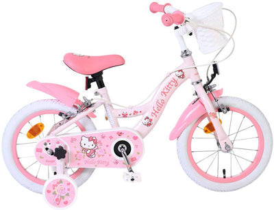 Vélo pour enfants Hello Kitty - filles - 14 pouces - rose - deux freins à main