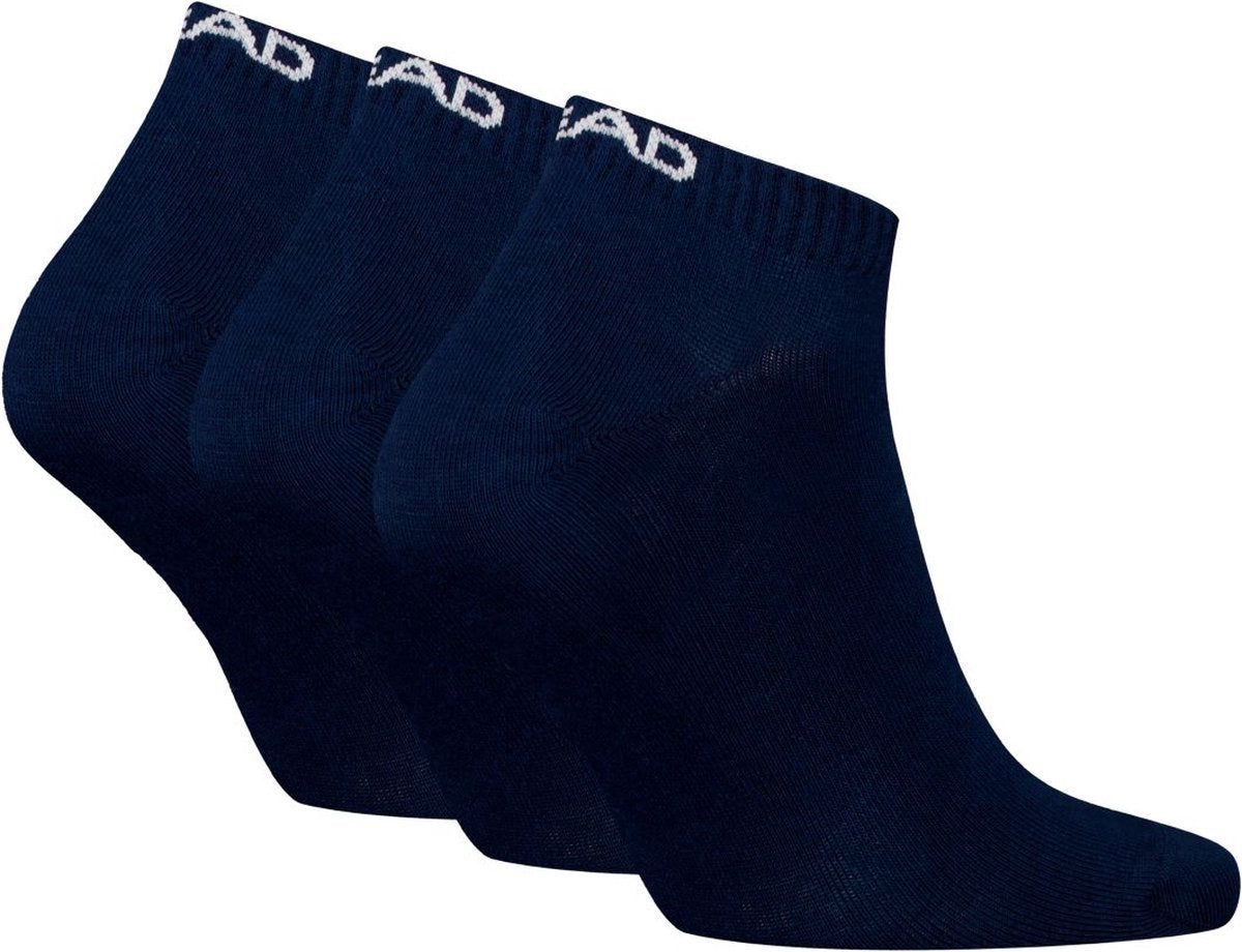 Head - unisexe - chaussettes pour baskets tous sports - entraînement - paquet de 3 - taille 39-42