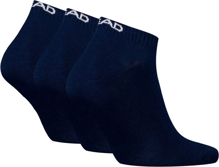 Head - unisexe - chaussettes pour baskets tous sports - entraînement - paquet de 3 - taille 39-42