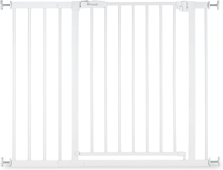 Hauck open n stop 2 barrière d'escalier avec extension de 21 cm - 96 à 101 cm - blanc