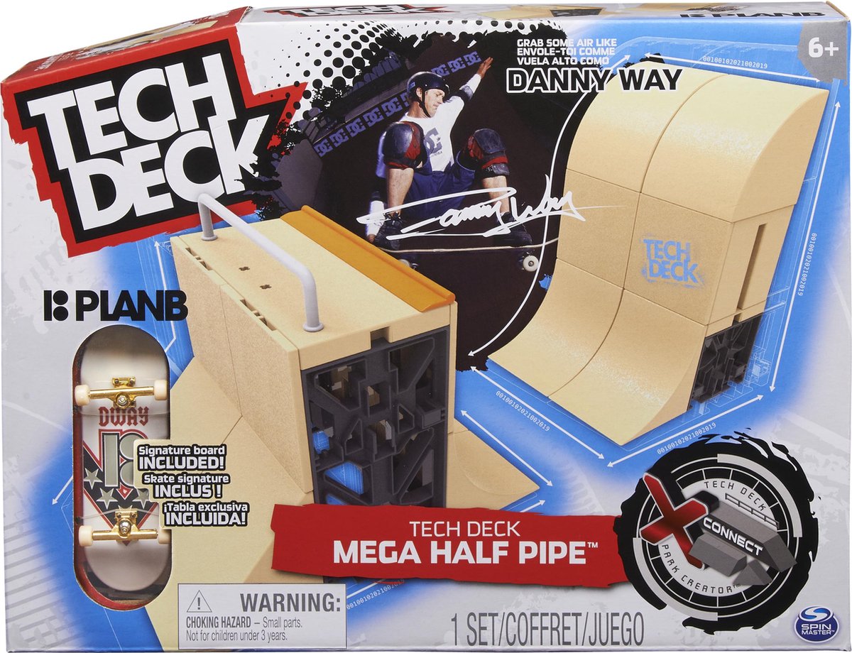Deck Tech Danny Way Mega Half Pipe