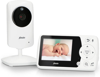 Alecto dvm-64 - babyphone avec caméra - affichage de la température - blanc