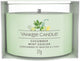Bougie votive remplie de bougie Yankee - refroidisseur de menthe concombre - 10 heures de combustion - 1 pièce