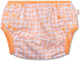 Sunset Grid | Oranje White Washable Swimming Adhesia
