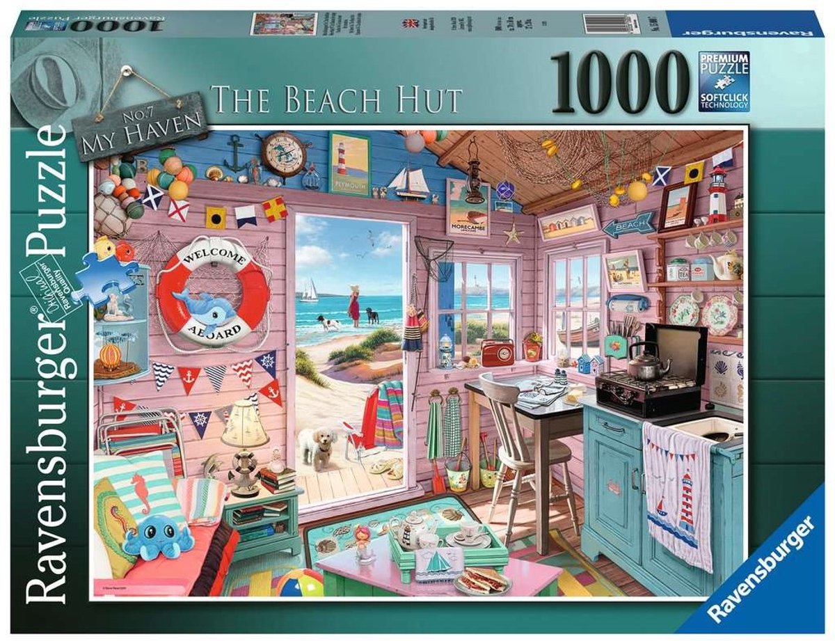 Ravensburger la cabane de plage - 1000 teile.