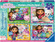 Puzzle Gabby's Dollhouse 4 X 42 Pieces
