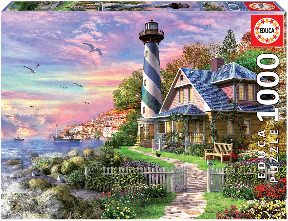 Educa - puzzle - 1000 pièces - phare - puzzle