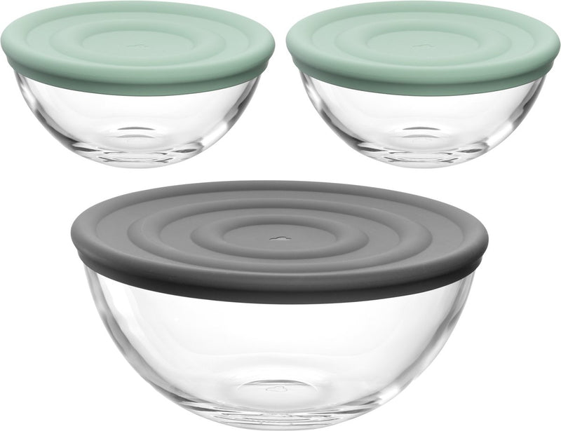 Leonardo cucina ensemble de couvercles de bol 6 pièces