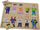 Eichhorn Wooden Puzzle Professions, 30th.