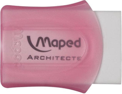Bureau Maped maped gomme architecte sur blister