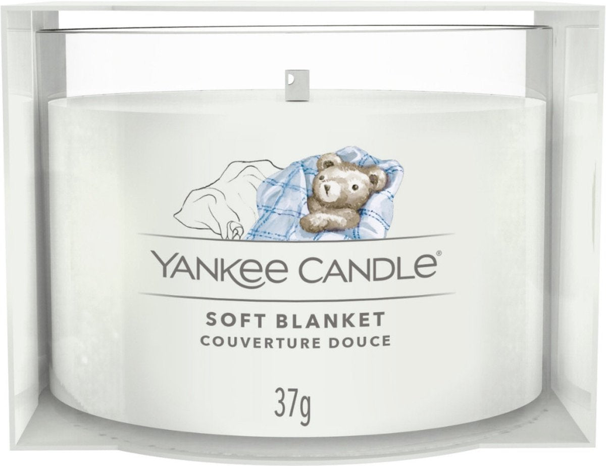 Couverture douce aux bougies Yankee - votive remplie