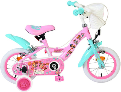 Vélo pour enfants Volare Paw Patrol - filles - 12 pouces - rose - deux freins à main
