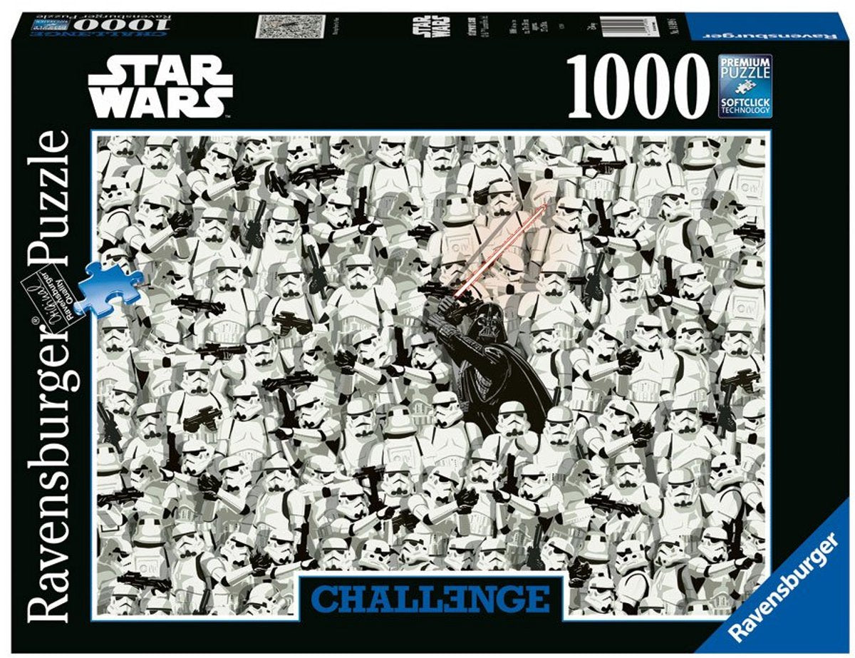 Puzzle Ravensburger Défi Star Wars - Puzzle de 1000 pièces.