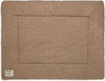 Jollein tapis de jeu boucle - biscuit - tapis de jeu bébé - 75x95cm