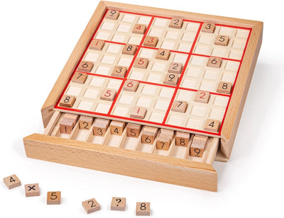 Bigjigs jouets bigjigs sudoku en bois bj084