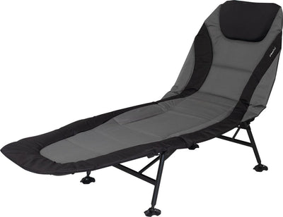 transat Royal 200 x 75 cm polyester anthracite noir