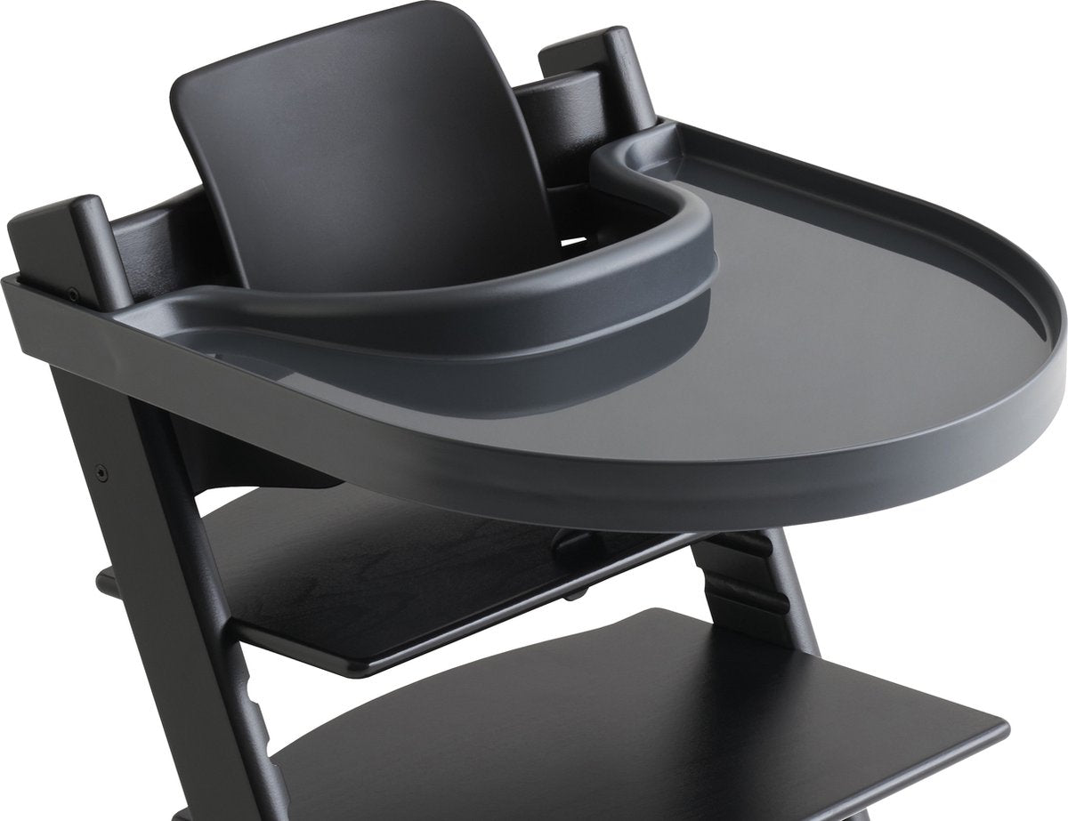 Playtray - plateau de table pour Stokke Tripp Trapp - plateau à manger - avec sangle - anthracite