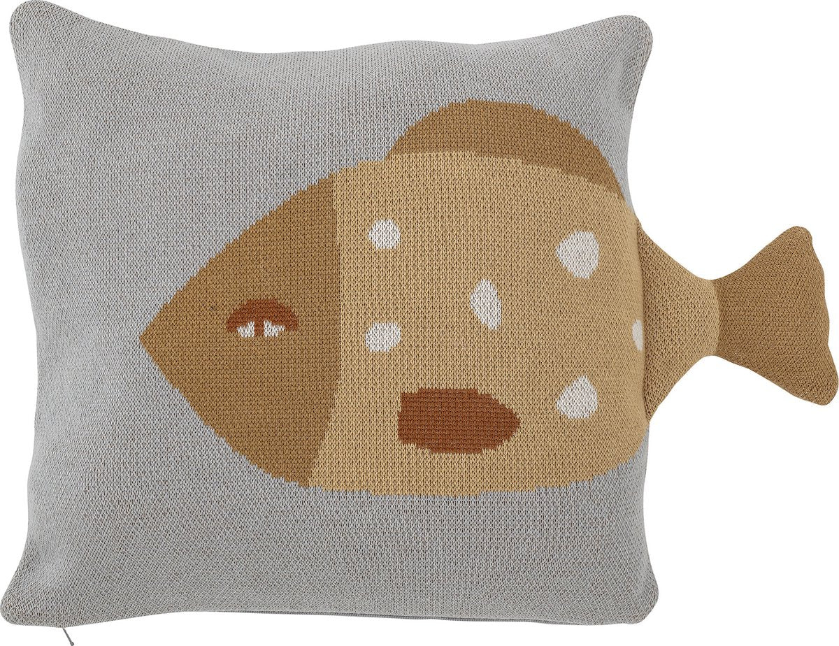 Coussin Bloomingville mini larle, bleu, coton oeko-tex®