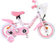 Vélo pour enfants Volare Hello Kitty - filles - 12 pouces - rose