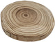 Décoration Disque Paulownia Bois brûlé, Ø 20 cm