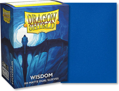 Dragon Shield double manches mat - 100 pièces - sagesse