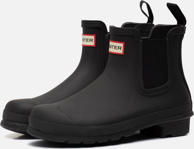 Hunter - bottes de pluie pour femme - Chelsea originale - noir - taille 39eu
