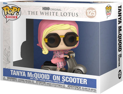Funko la pop lotus blanc ! monte figurine vinyle tanya sur scooter 15 cm pop! chiffre