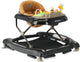 Chaise de marche 4 en 1 Deryan - avec ensemble de jeu - pliable - nougat noir