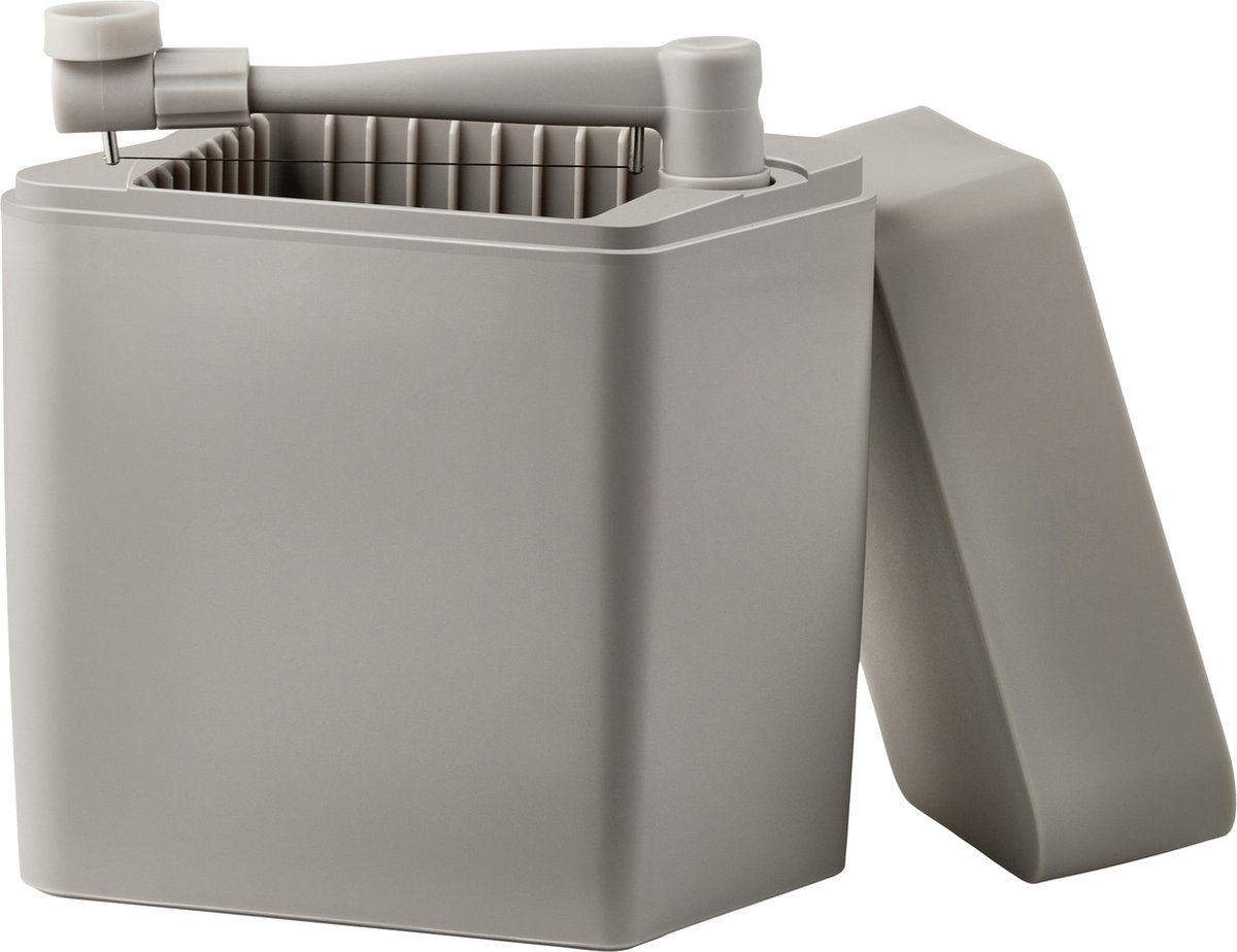 Boîte à fromage classique Rosti – boîte à fromage avec coupe-fromage – trancheuse à fromage – fil de coupe soluble – conservation hygiénique – cloche à fromage – humus – 16,5×10×19 cm