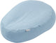 Meyco baby uni relax housse pour coussin d'allaitement - hydrophile prélavé - bleu jeans