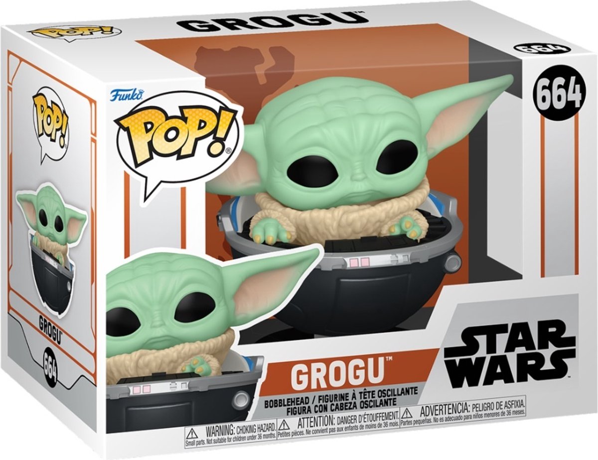 Funko pop star wars : grogu-pop #664